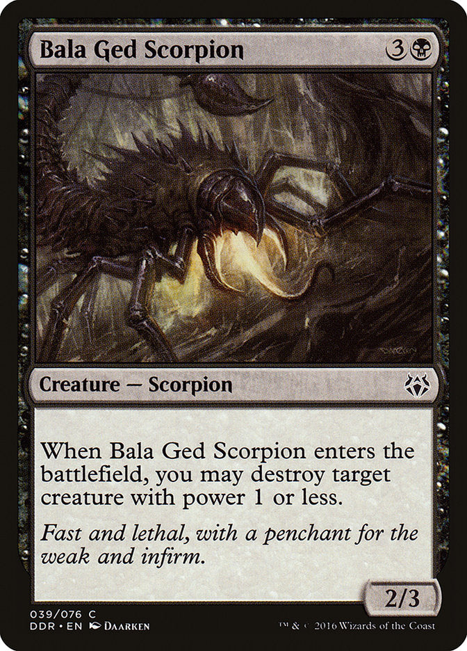 Bala Ged Scorpion [Duel Decks: Nissa vs. Ob Nixilis] | Tables and Towers