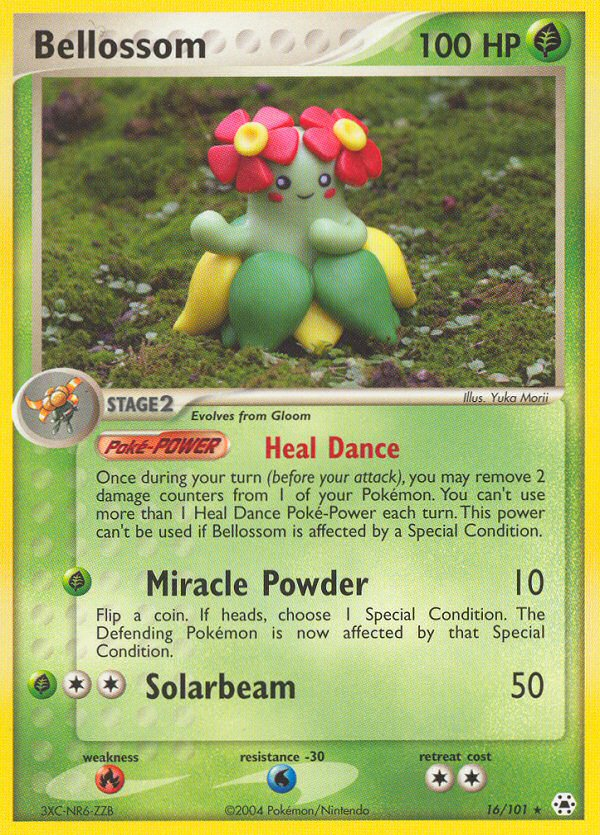 Bellossom (16/101) [EX: Hidden Legends] | Tables and Towers