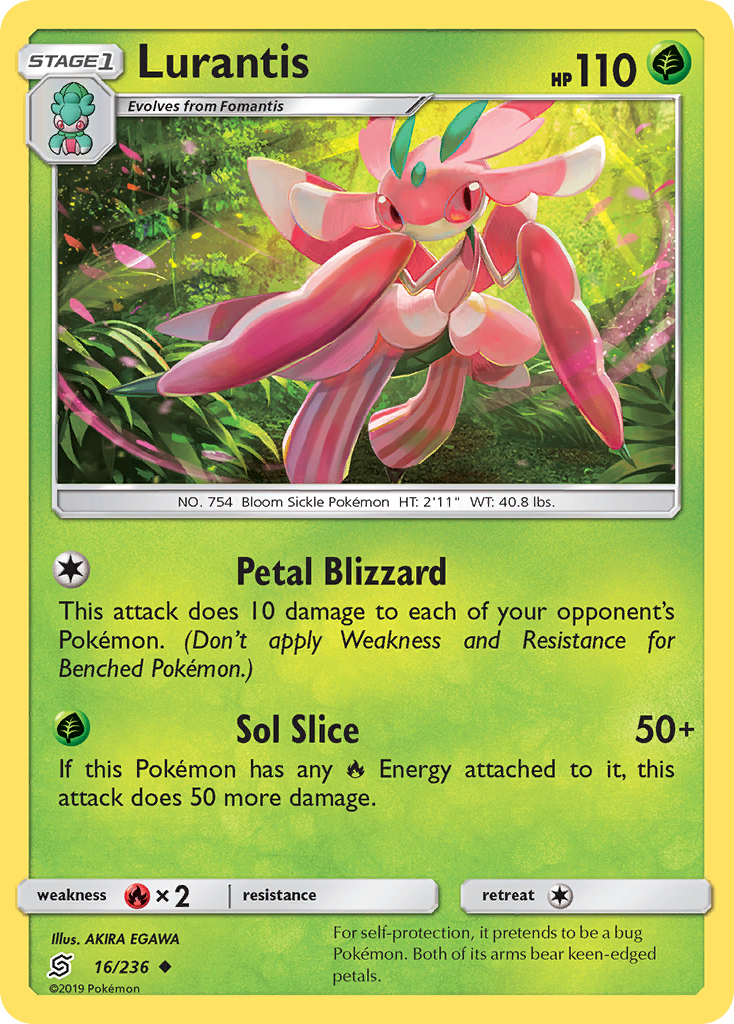 Lurantis (16/236) [Sun & Moon: Unified Minds] | Tables and Towers