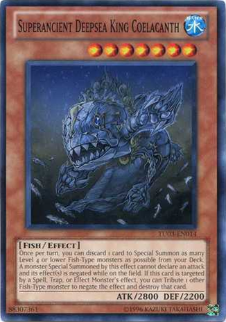 Superancient Deepsea King Coelacanth [TU03-EN014] Common | Tables and Towers