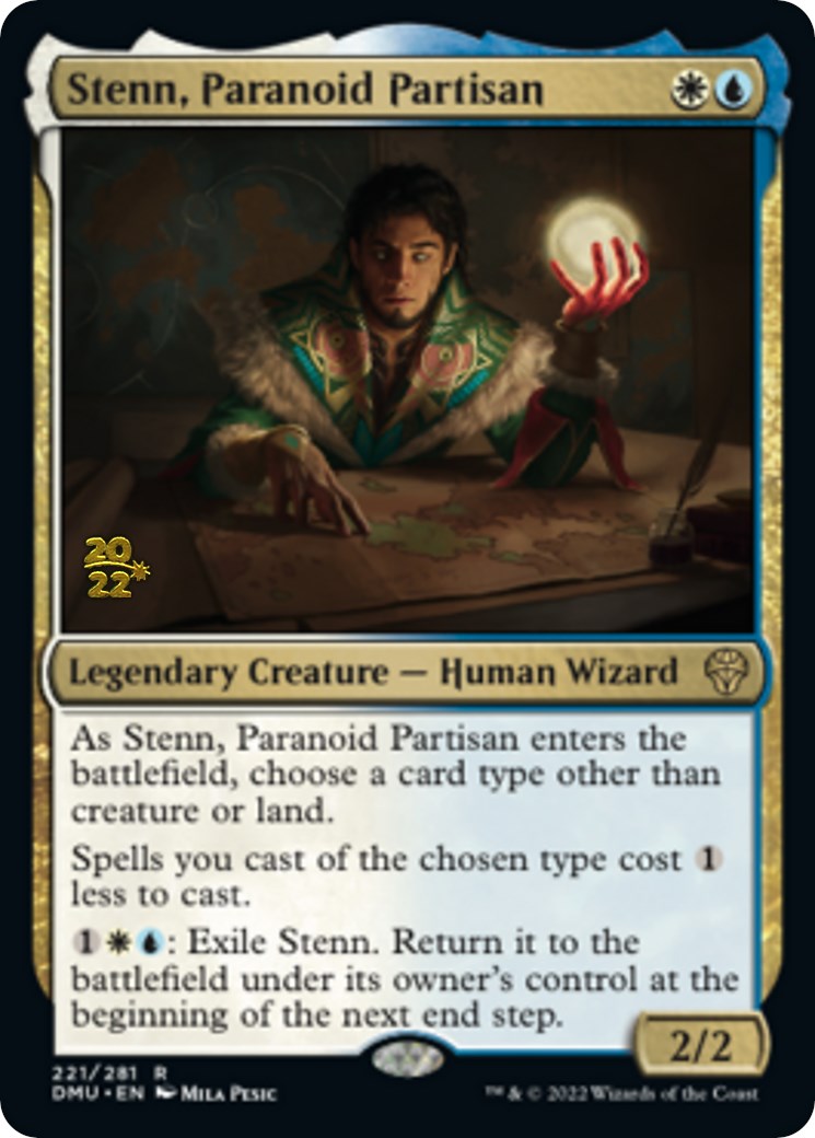 Stenn, Paranoid Partisan [Dominaria United Prerelease Promos] | Tables and Towers