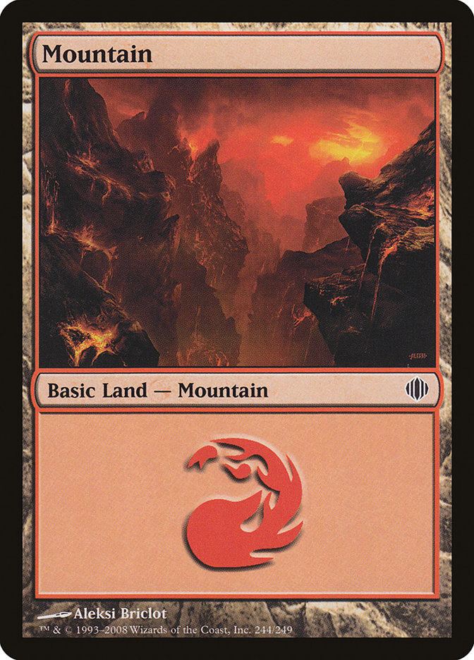 Mountain (244) [Shards of Alara] | Tables and Towers