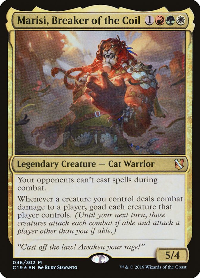 Marisi, Breaker of the Coil [Commander 2019] | Tables and Towers