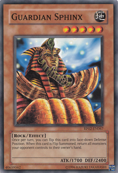 Guardian Sphinx [RP02-EN067] Common | Tables and Towers