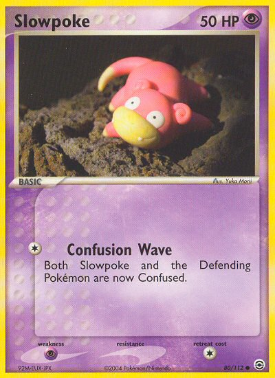 Slowpoke (80/112) [EX: FireRed & LeafGreen] | Tables and Towers