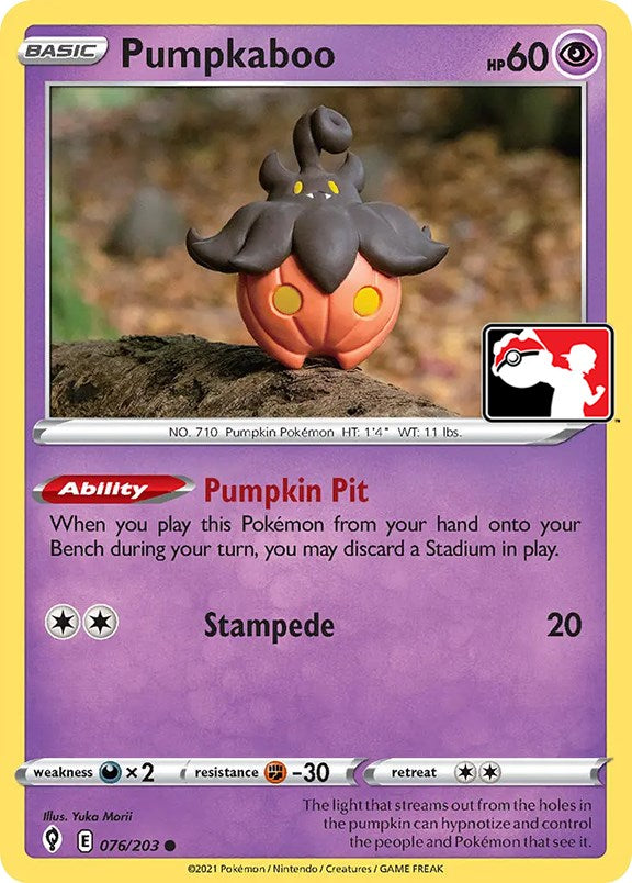 Pumpkaboo (076/203) [Prize Pack Series One] | Tables and Towers