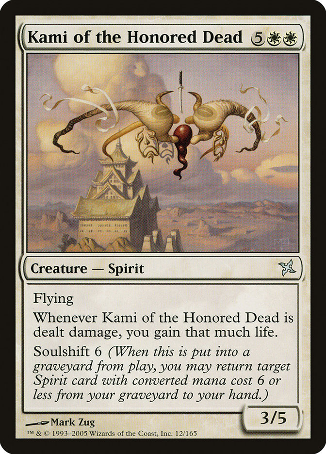 Kami of the Honored Dead [Betrayers of Kamigawa] | Tables and Towers