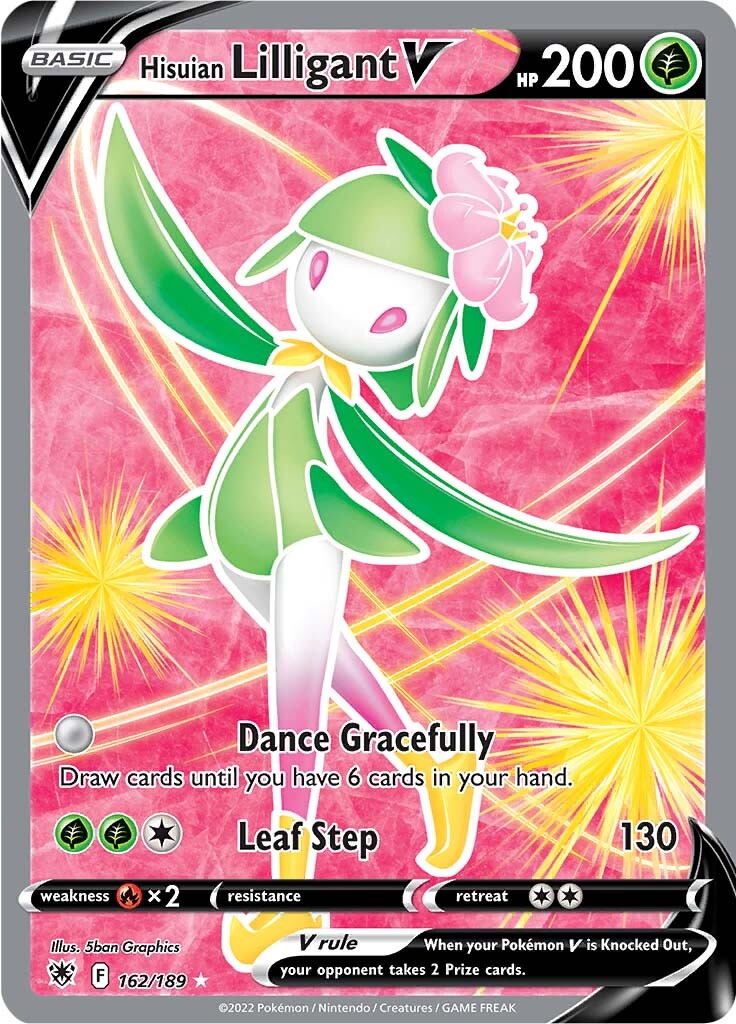 Hisuian Lilligant V (162/189) [Sword & Shield: Astral Radiance] | Tables and Towers