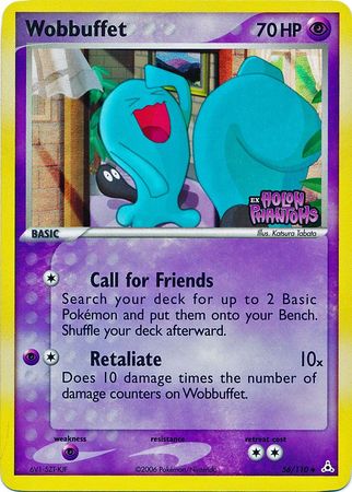 Wobbuffet (56/110) (Stamped) [EX: Holon Phantoms] | Tables and Towers