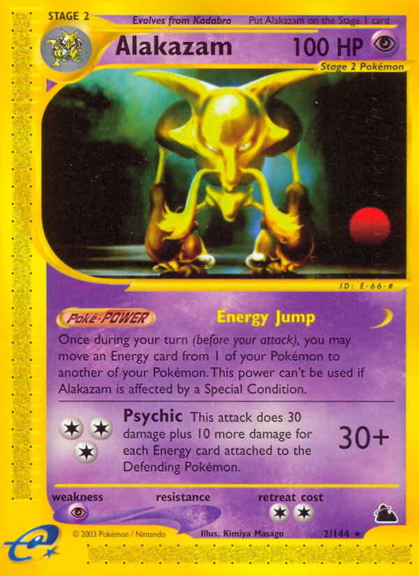 Alakazam (2/144) [Skyridge] | Tables and Towers