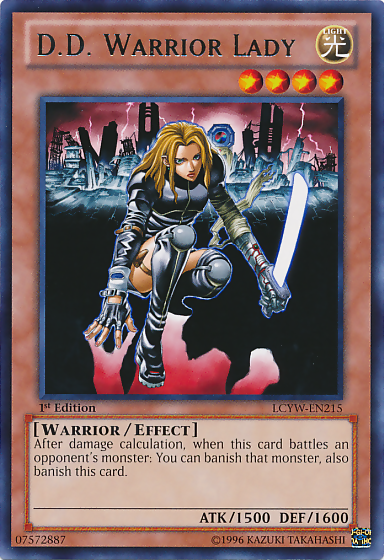 D.D. Warrior Lady [LCYW-EN215] Rare | Tables and Towers