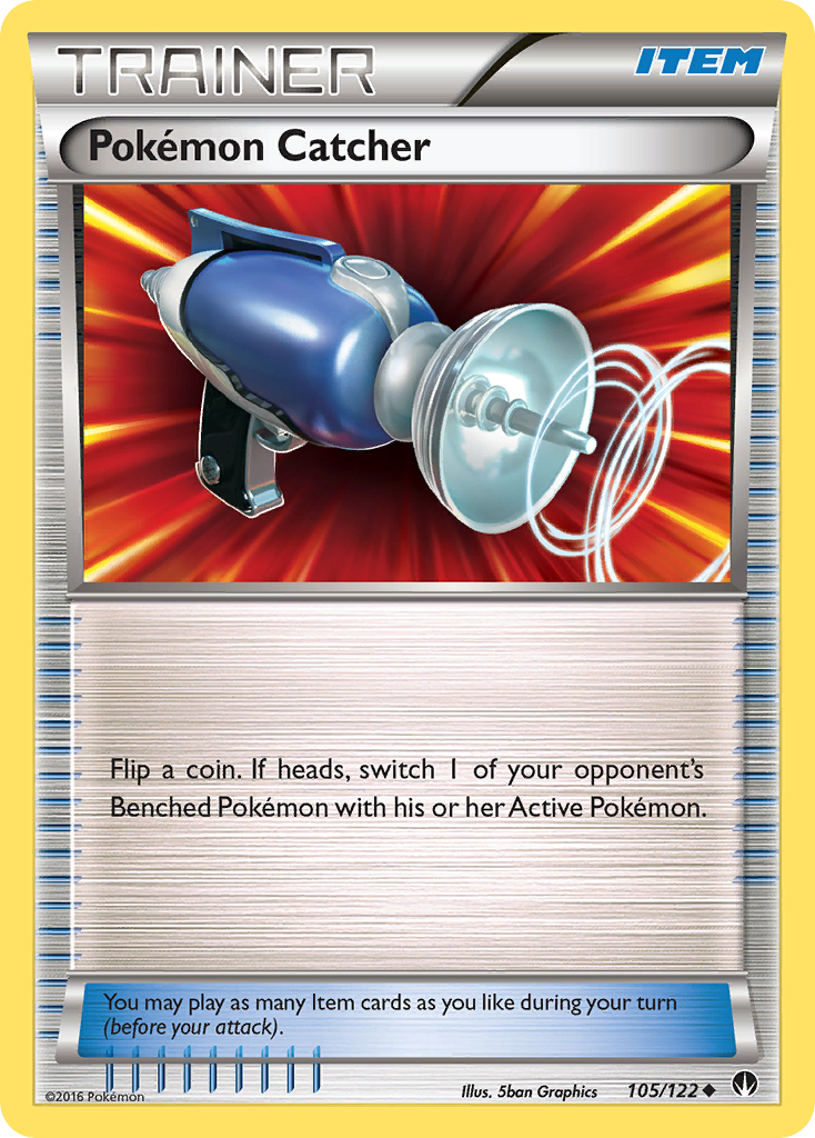 Pokemon Catcher (105/122) [XY: BREAKpoint] | Tables and Towers