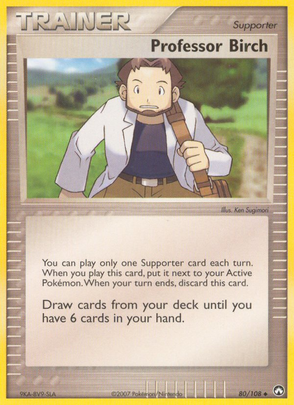 Professor Birch (80/108) [EX: Power Keepers] | Tables and Towers