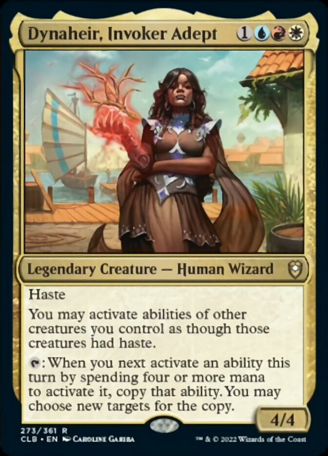 Dynaheir, Invoker Adept [Commander Legends: Battle for Baldur's Gate] | Tables and Towers