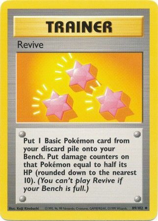 Revive (89/102) [Base Set Unlimited] | Tables and Towers