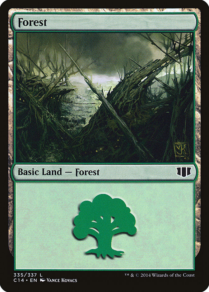 Forest (335) [Commander 2014] | Tables and Towers