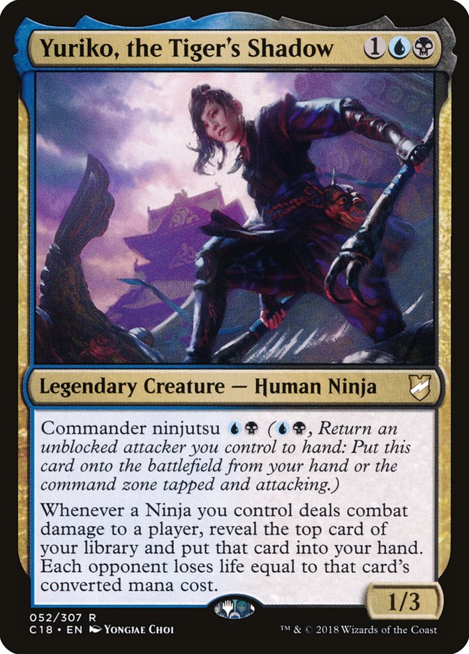 Yuriko, the Tiger's Shadow [Commander 2018] | Tables and Towers