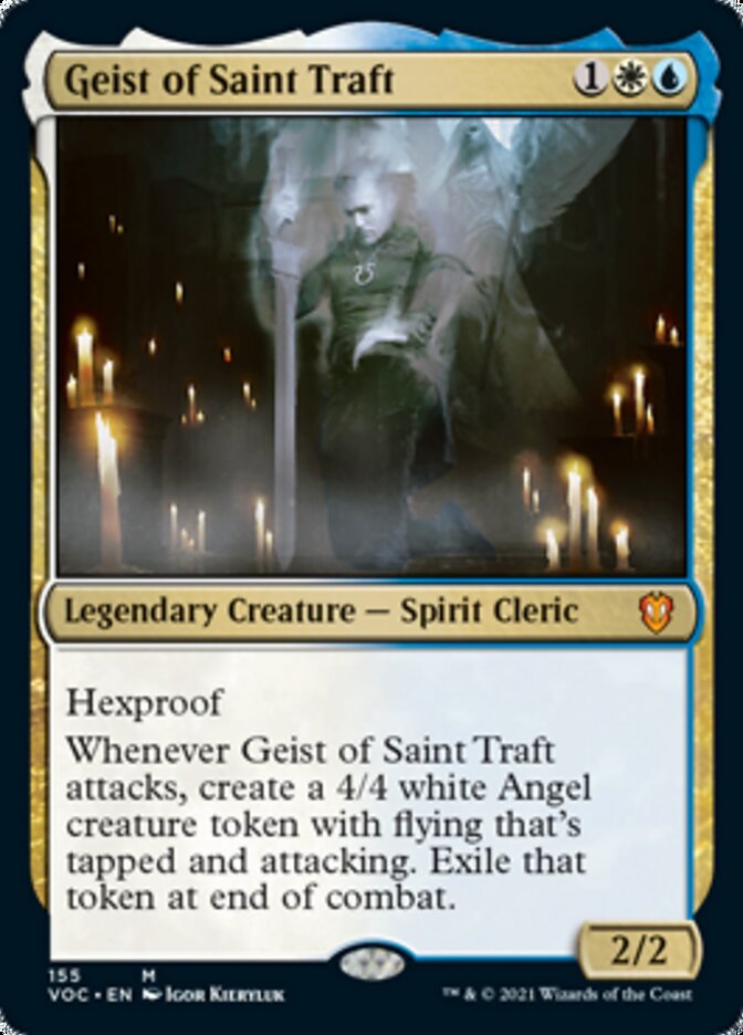 Geist of Saint Traft [Innistrad: Crimson Vow Commander] | Tables and Towers