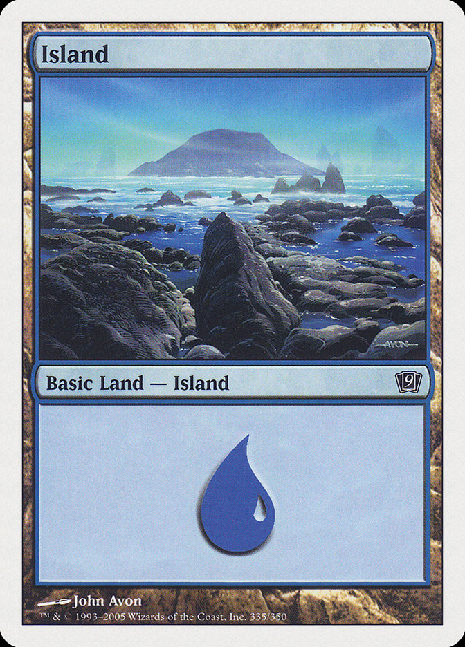 Island (335) [Ninth Edition] | Tables and Towers