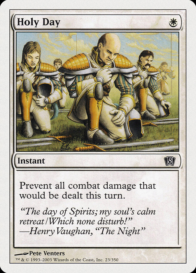 Holy Day [Eighth Edition] | Tables and Towers