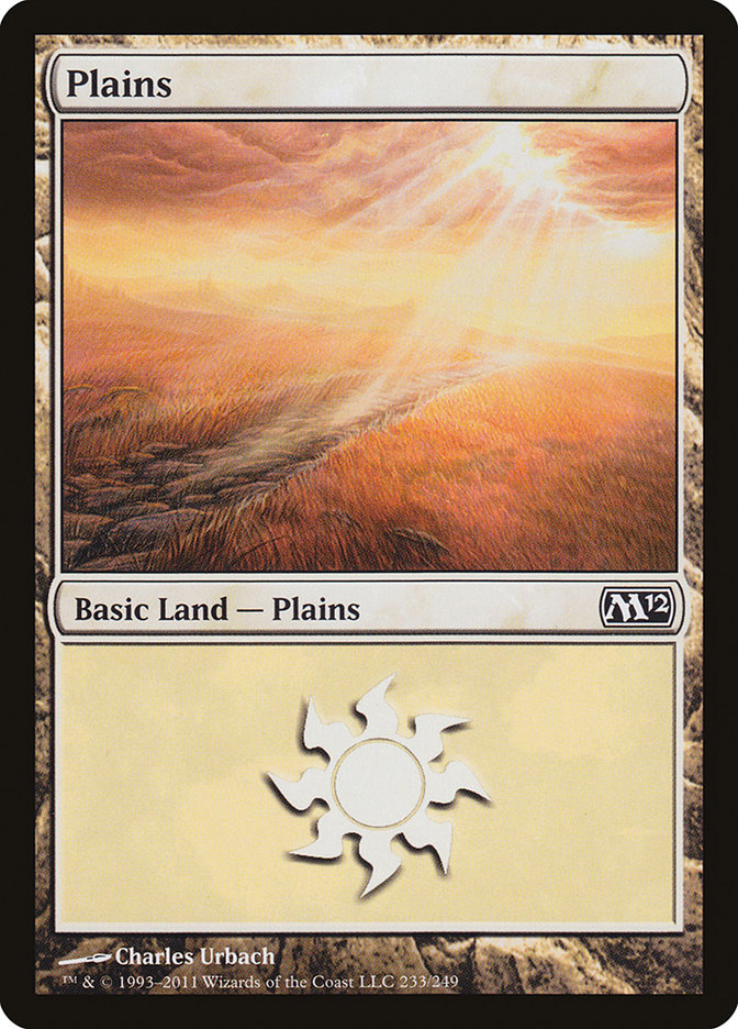 Plains (233) [Magic 2012] | Tables and Towers