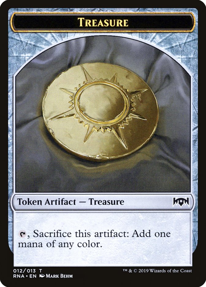 Treasure Token [Ravnica Allegiance Tokens] | Tables and Towers