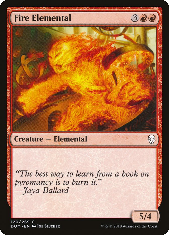 Fire Elemental [Dominaria] | Tables and Towers