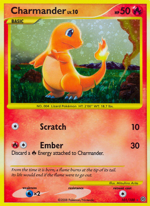 Charmander (101/100) [Diamond & Pearl: Stormfront] | Tables and Towers