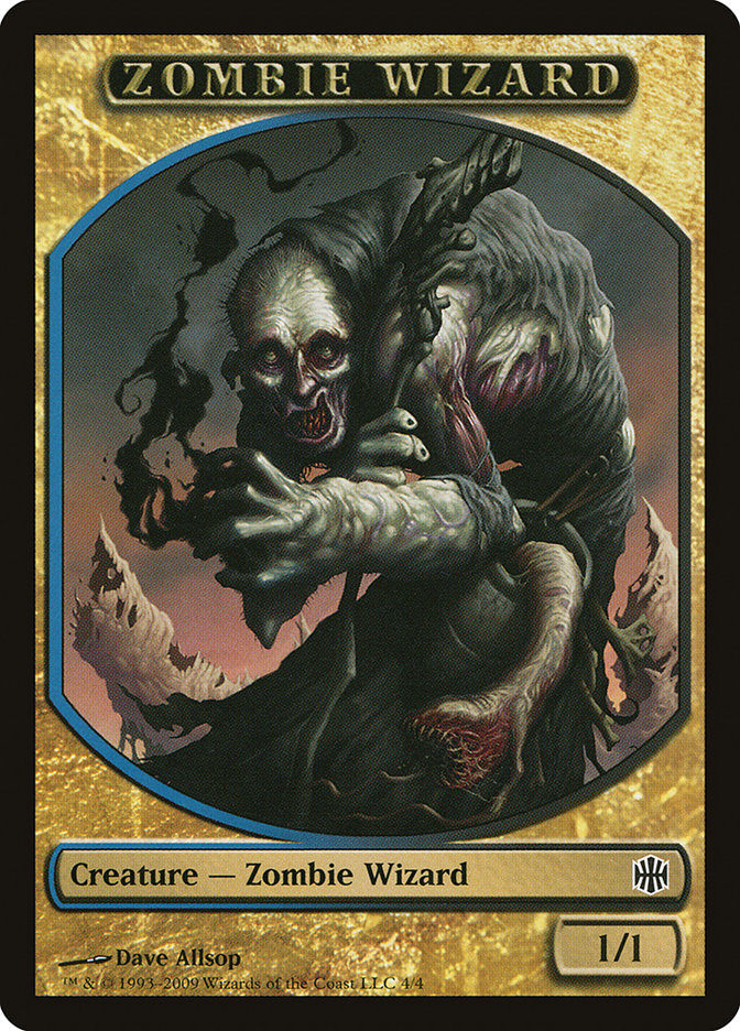 Zombie Wizard Token [Alara Reborn Tokens] | Tables and Towers