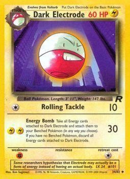 Dark Electrode (34/82) [Team Rocket Unlimited] | Tables and Towers