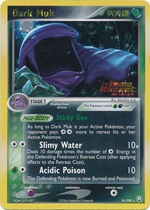 Dark Muk (16/109) (Stamped) [EX: Team Rocket Returns] | Tables and Towers