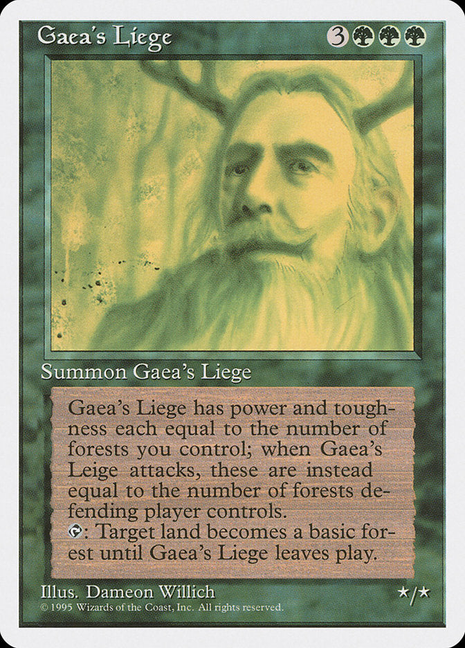 Gaea's Liege [Fourth Edition] | Tables and Towers