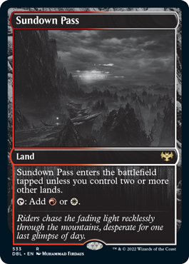 Sundown Pass [Innistrad: Double Feature] | Tables and Towers