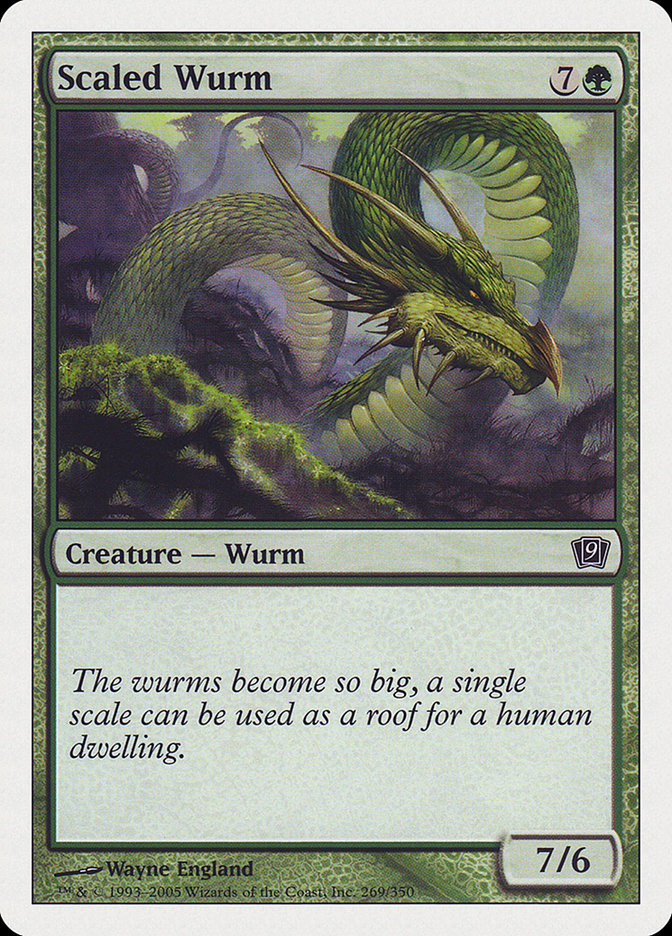 Scaled Wurm [Ninth Edition] | Tables and Towers