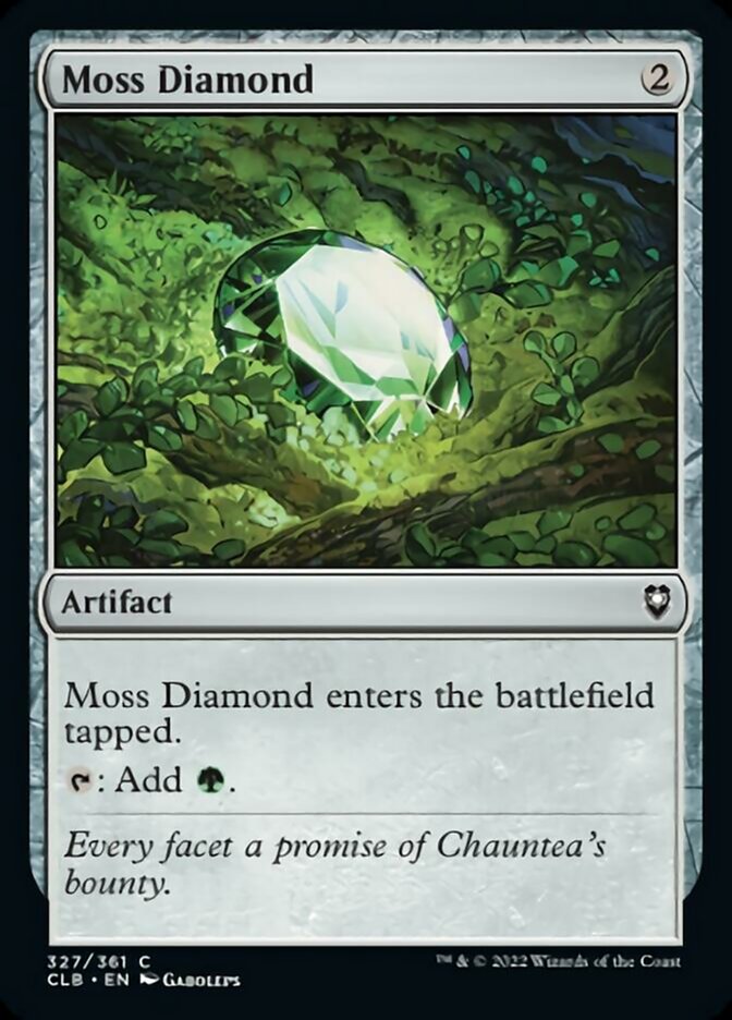 Moss Diamond [Commander Legends: Battle for Baldur's Gate] | Tables and Towers