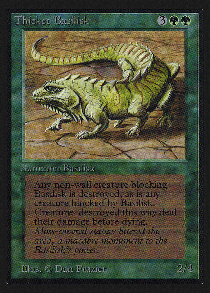 Thicket Basilisk [Collectors' Edition] | Tables and Towers