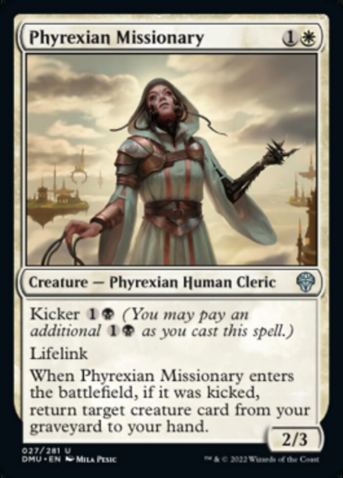 Phyrexian Missionary [Dominaria United] | Tables and Towers