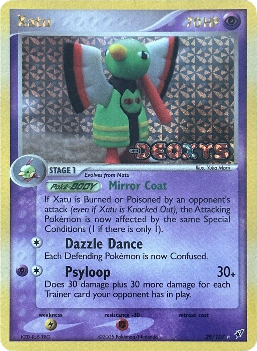 Xatu (29/107) (Stamped) [EX: Deoxys] | Tables and Towers