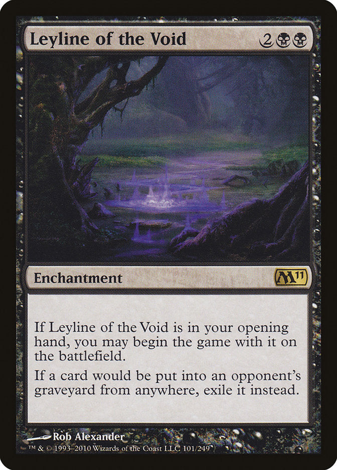 Leyline of the Void [Magic 2011] | Tables and Towers