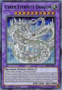 Cyber Eternity Dragon (Green) [LDS2-EN033] Ultra Rare | Tables and Towers