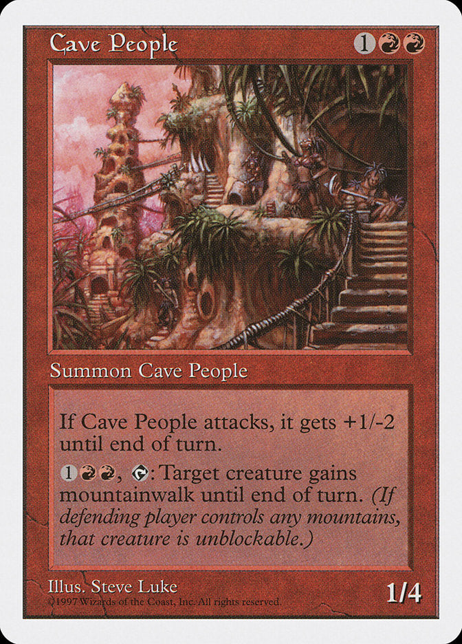 Cave People [Fifth Edition] | Tables and Towers