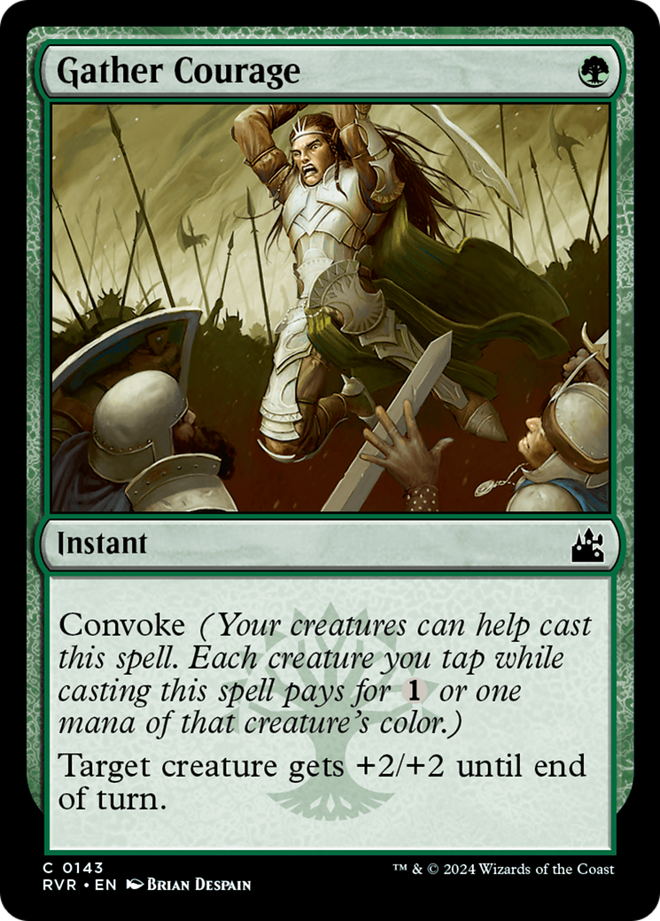 Gather Courage [Ravnica Remastered] | Tables and Towers