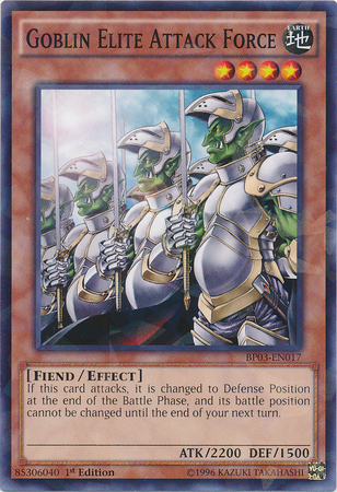 Goblin Elite Attack Force [BP03-EN017] Shatterfoil Rare | Tables and Towers