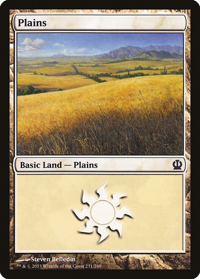 Plains (231) [Theros] | Tables and Towers