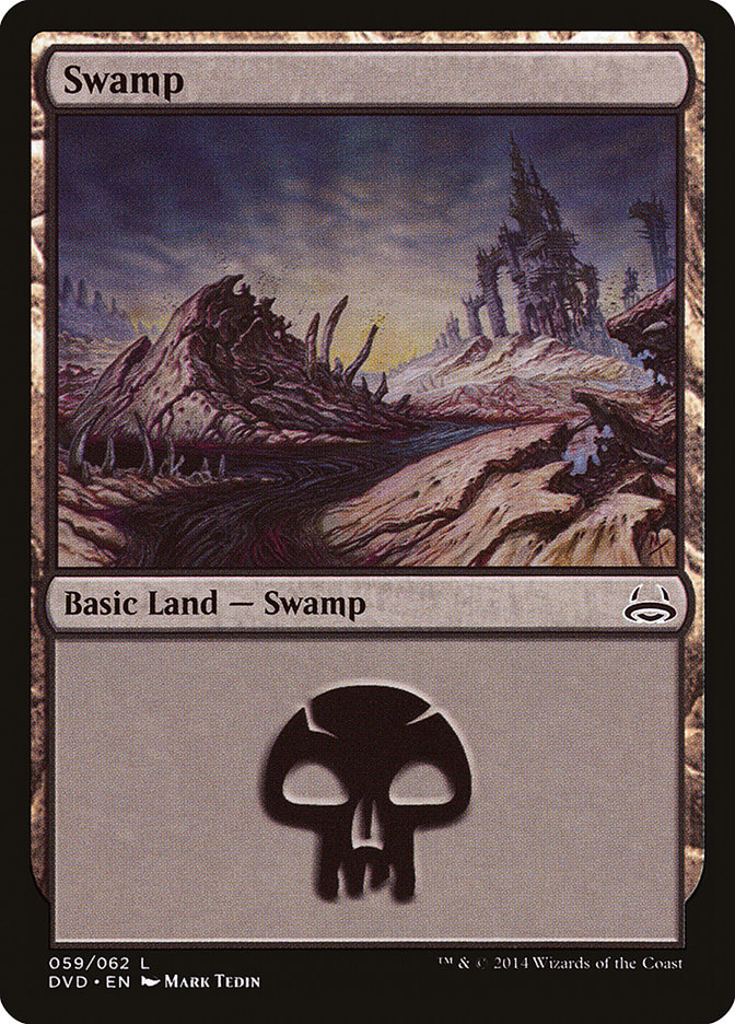 Swamp (59) (Divine vs. Demonic) [Duel Decks Anthology] | Tables and Towers