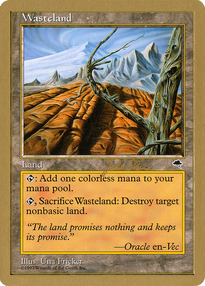 Wasteland (Jakub Slemr) [World Championship Decks 1999] | Tables and Towers