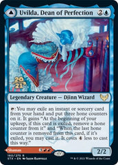 Uvilda, Dean of Perfection // Nassari, Dean of Expression [Strixhaven: School of Mages Prerelease Promos] | Tables and Towers