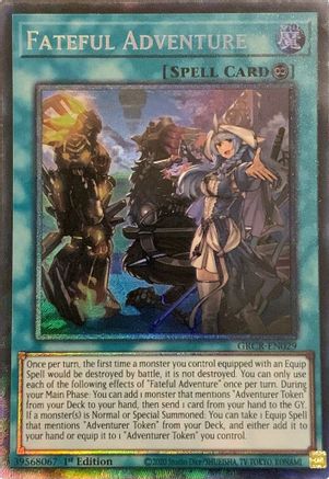 Fateful Adventure [GRCR-EN029] Collector's Rare | Tables and Towers