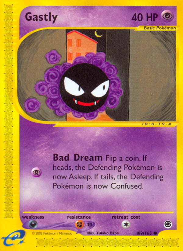 Gastly (109/165) [Expedition: Base Set] | Tables and Towers