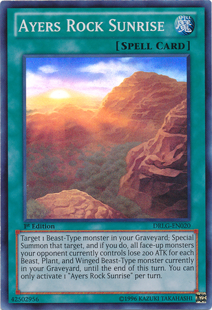 Ayers Rock Sunrise [DRLG-EN020] Super Rare | Tables and Towers